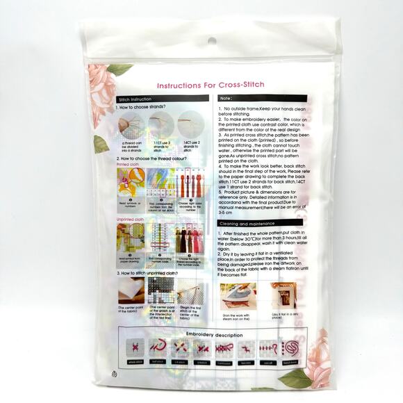 The Last Supper Cross Stitch Kit Jesus Disciples Pre Printed Stamped Fabric 14ct - Picture 3 of 4